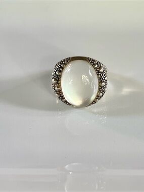 Michael Dawkins Starry Night Mother-Of-Pearl Sterling Silver Ring